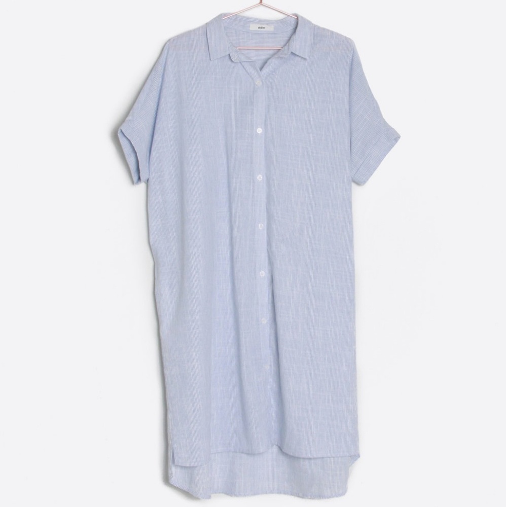 Reese Oversized Button Up Dress